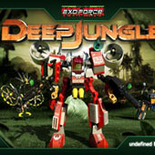 Игра Роботы Лего: Бои в джунглях