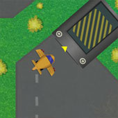 Игра Самолёты Парковка в Ангар онлайн