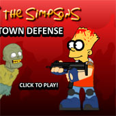 Игра Симпсоны Воюют с Зомби онлайн
