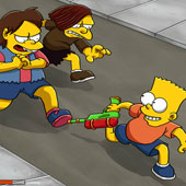 Игра Симпсоны: Барт и Хулиганы онлайн