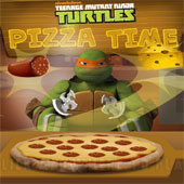Игра Черепашки Ниндзя: Время Для Пиццы онлайн