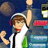 Игра Бен 10: Космические Прыжки онлайн