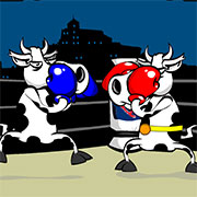 Игра Коровы боксируют онлайн