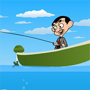 Игра Мистер Бин на рыбалке