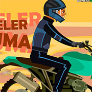 Игра Мотоцикл в пробке онлайн
