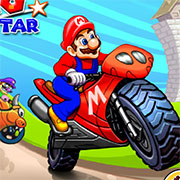 Игра Марио на мотоцикле онлайн