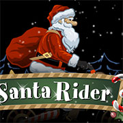 Игра Санта на мотоцикле онлайн