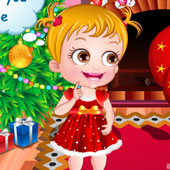 Игра Малышка Хейзел на Рождество онлайн