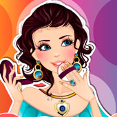 Игра Великолепный макияж Хатидже онлайн