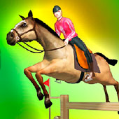 Игра Скачки на быстроходных лошадях 3 онлайн