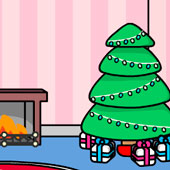 Игра Переделки уютной новогодней комнатки онлайн