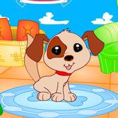 Игра Переделки конуры для щенка онлайн