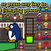 Игра Олимпийские соревнования пингвинов ныряние онлайн