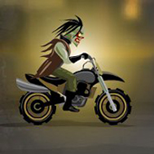Игра Зомби на мотоцикле 2: Крутые гонки