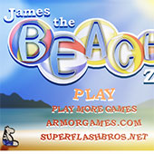 Игра Зебра на пляже